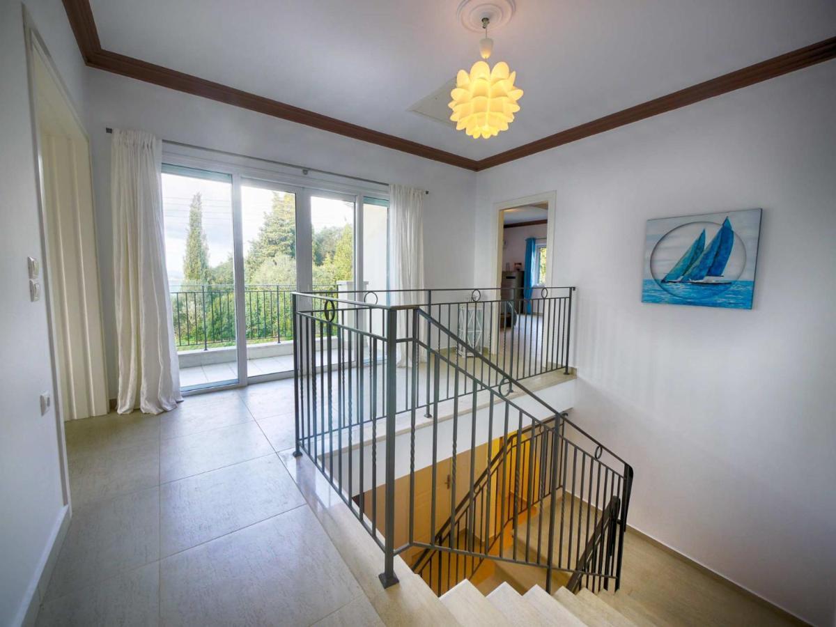 Villa Afionas - 3 Minutes From The Beach With Heated Eco-Pool And Sunset View 외부 사진