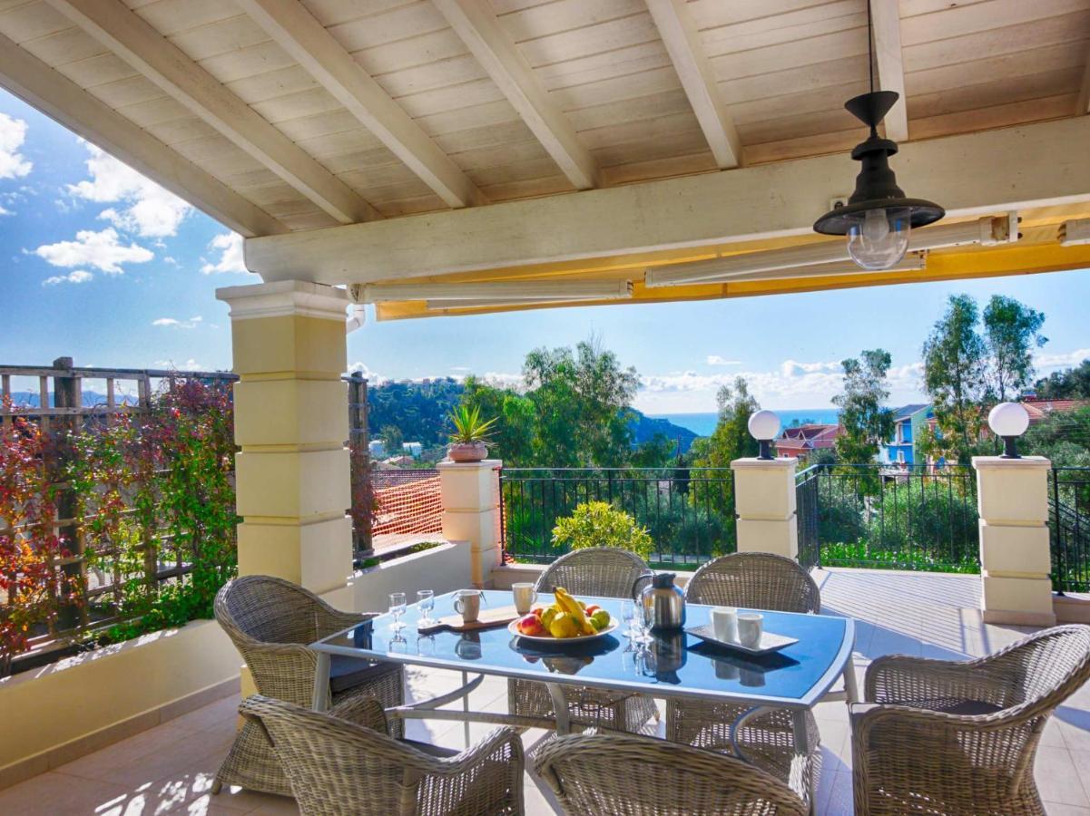 Villa Afionas - 3 Minutes From The Beach With Heated Eco-Pool And Sunset View 외부 사진