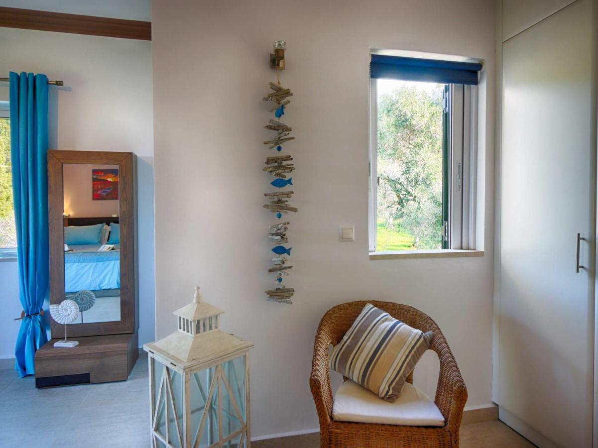 Villa Afionas - 3 Minutes From The Beach With Heated Eco-Pool And Sunset View 외부 사진