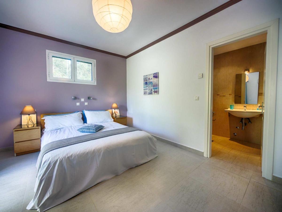 Villa Afionas - 3 Minutes From The Beach With Heated Eco-Pool And Sunset View 외부 사진