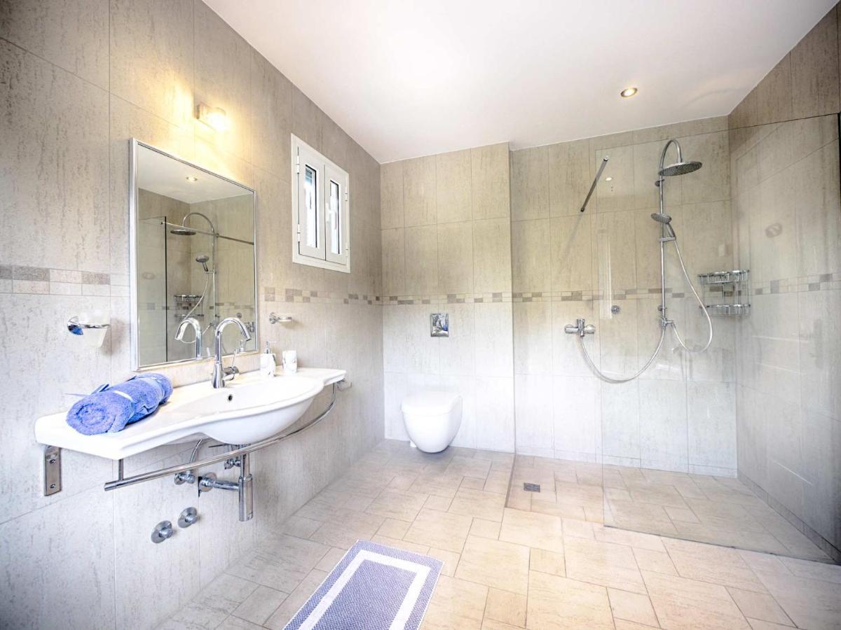 Villa Afionas - 3 Minutes From The Beach With Heated Eco-Pool And Sunset View 외부 사진
