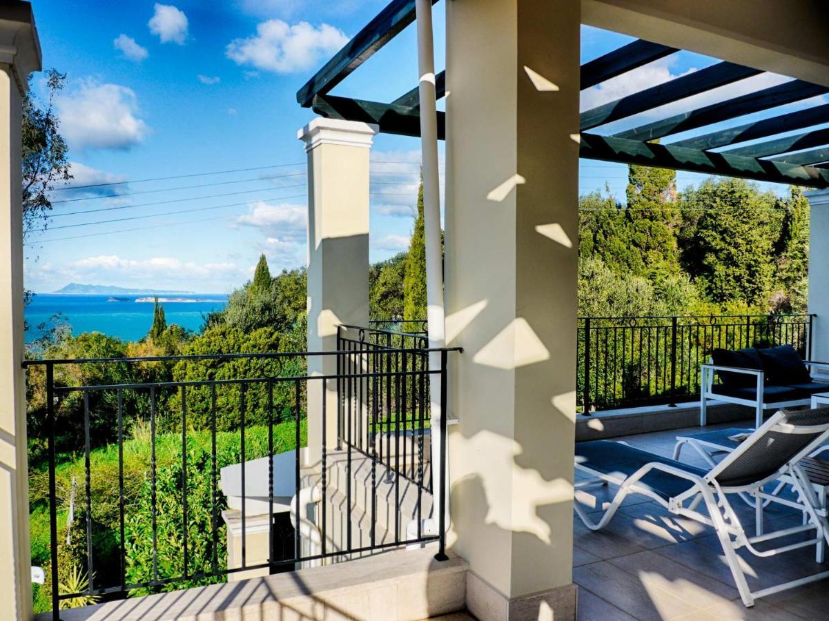 Villa Afionas - 3 Minutes From The Beach With Heated Eco-Pool And Sunset View 외부 사진