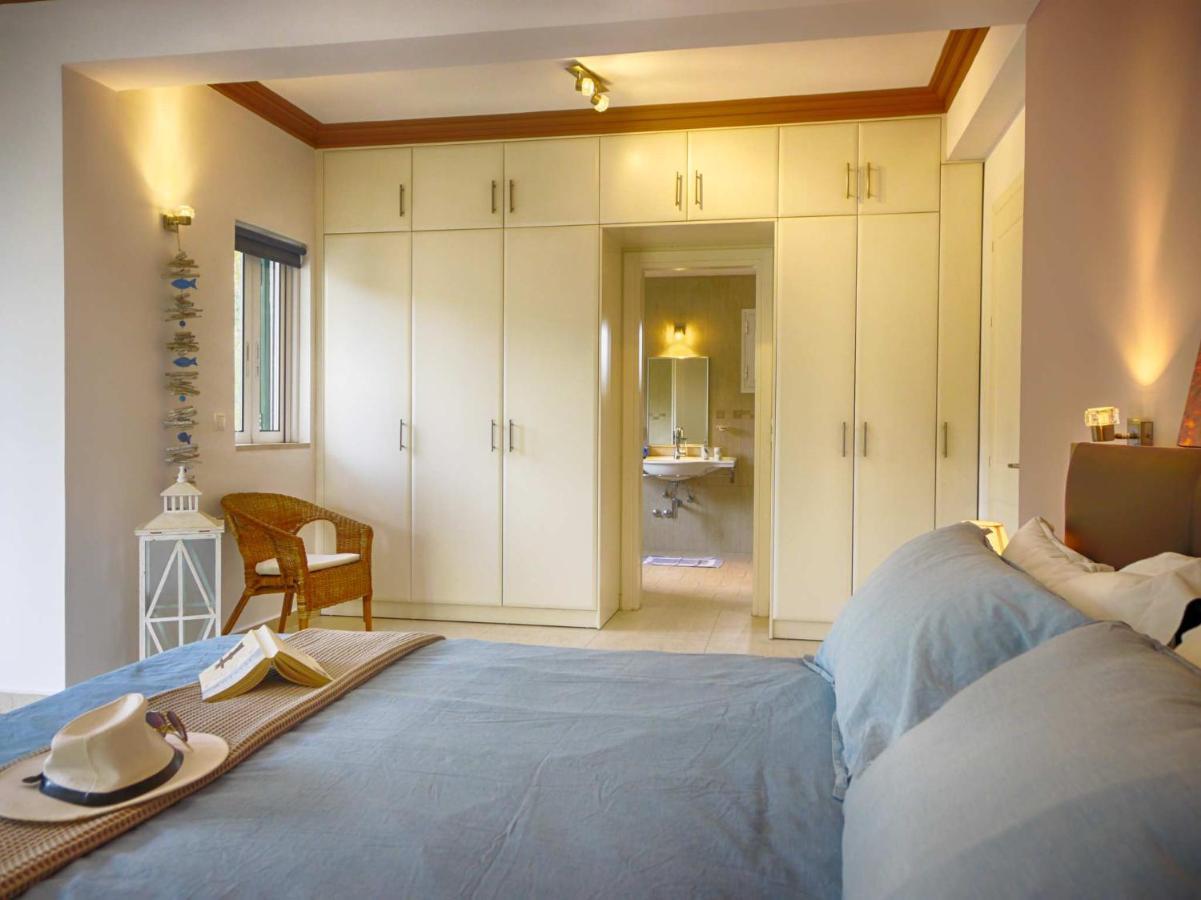 Villa Afionas - 3 Minutes From The Beach With Heated Eco-Pool And Sunset View 외부 사진