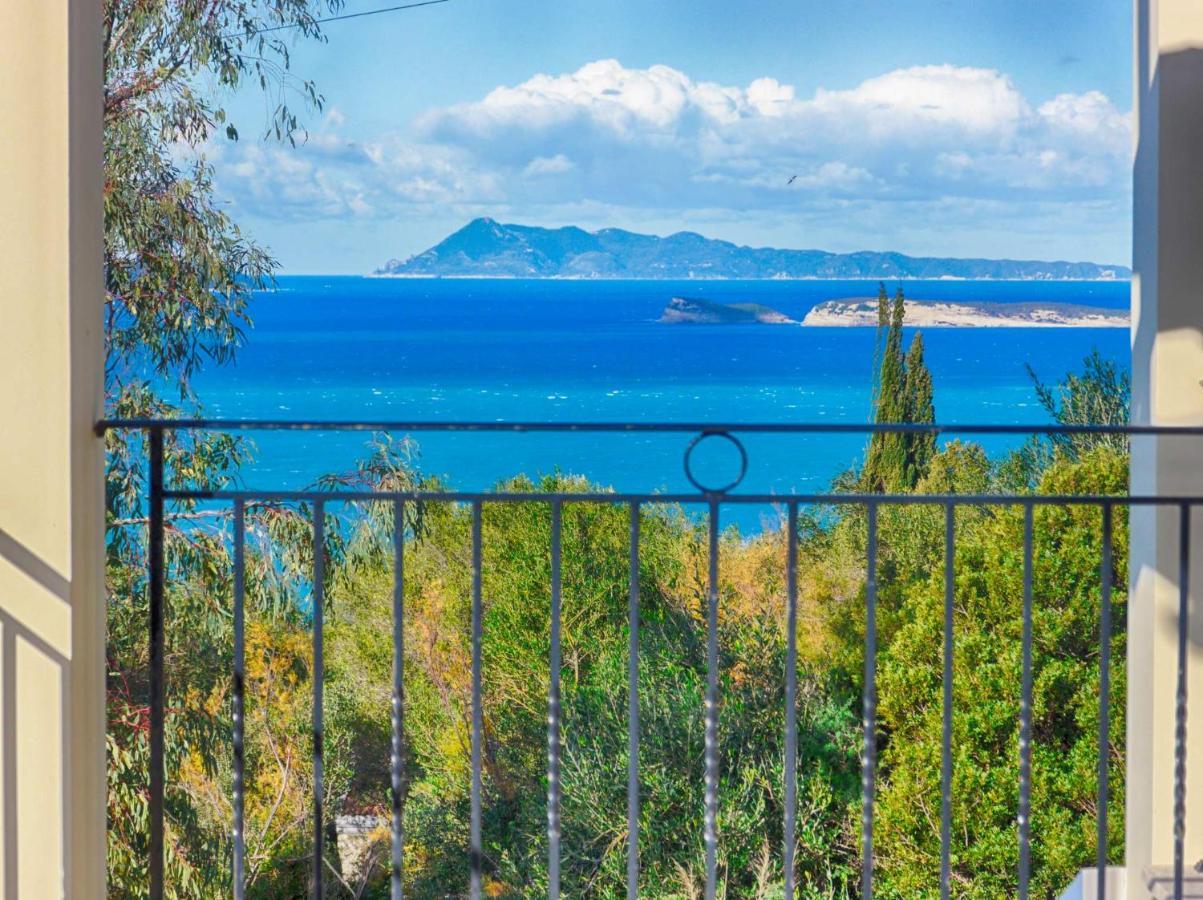 Villa Afionas - 3 Minutes From The Beach With Heated Eco-Pool And Sunset View 외부 사진
