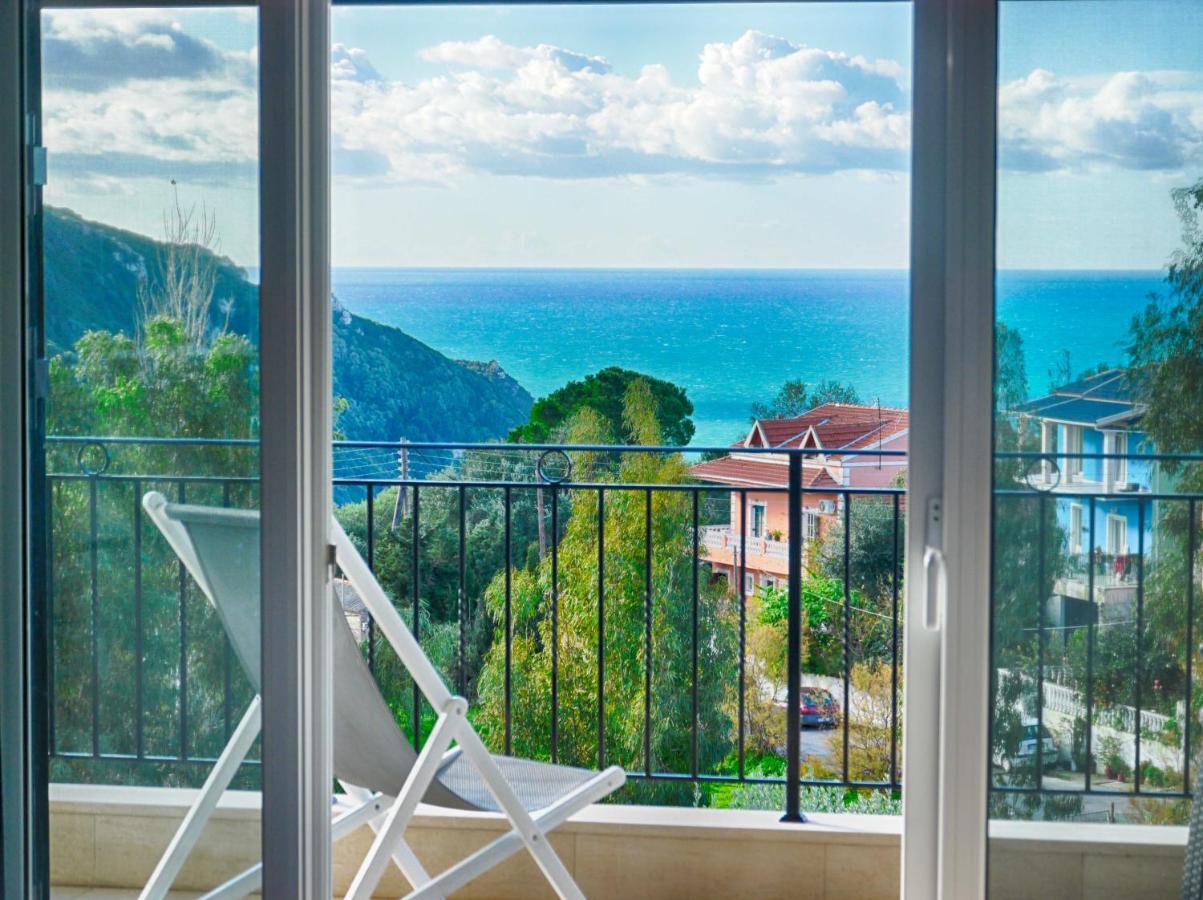 Villa Afionas - 3 Minutes From The Beach With Heated Eco-Pool And Sunset View 외부 사진
