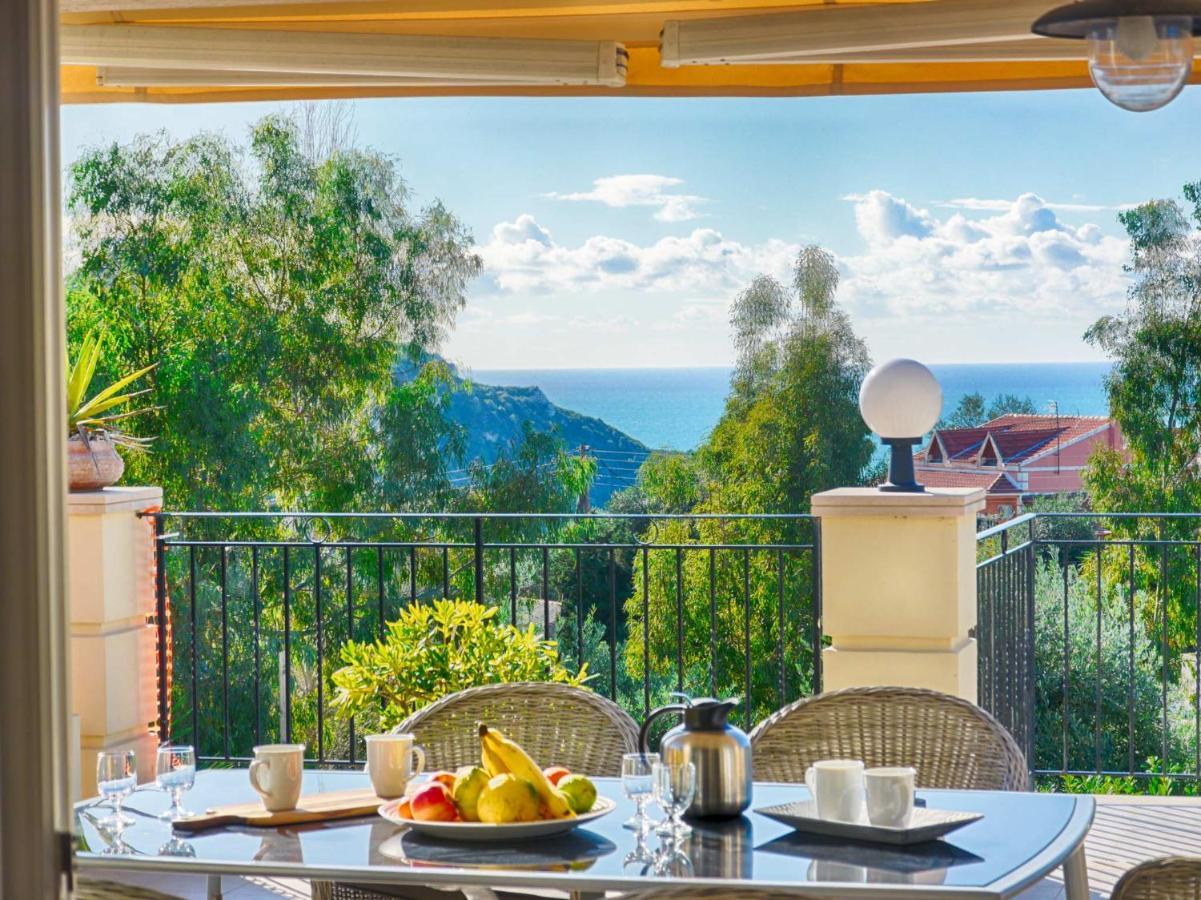 Villa Afionas - 3 Minutes From The Beach With Heated Eco-Pool And Sunset View 외부 사진