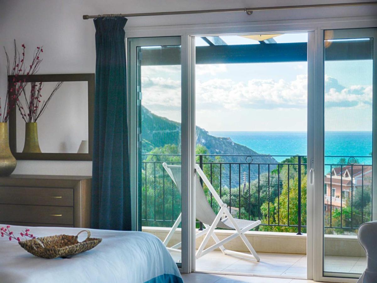 Villa Afionas - 3 Minutes From The Beach With Heated Eco-Pool And Sunset View 외부 사진