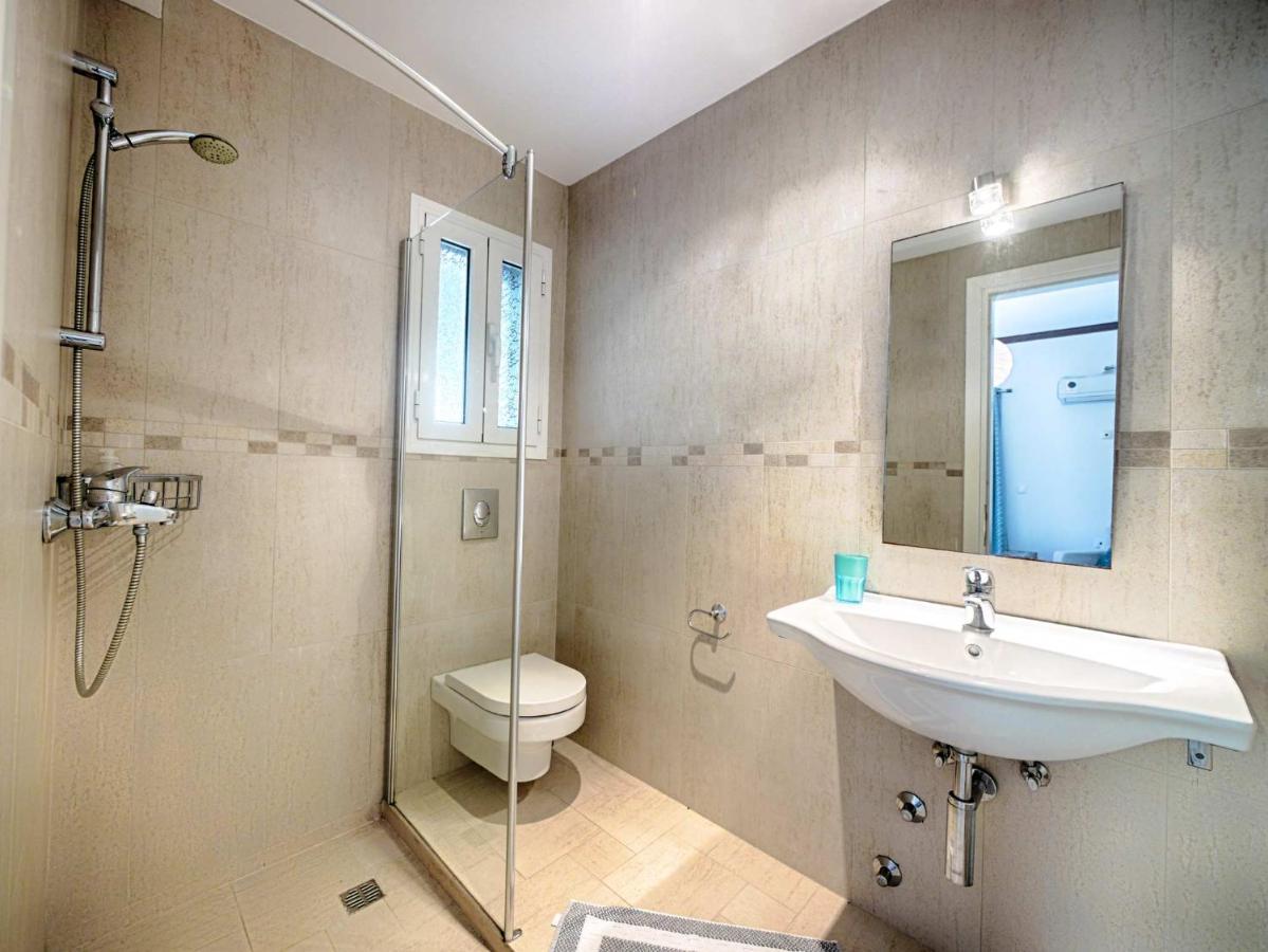 Villa Afionas - 3 Minutes From The Beach With Heated Eco-Pool And Sunset View 외부 사진