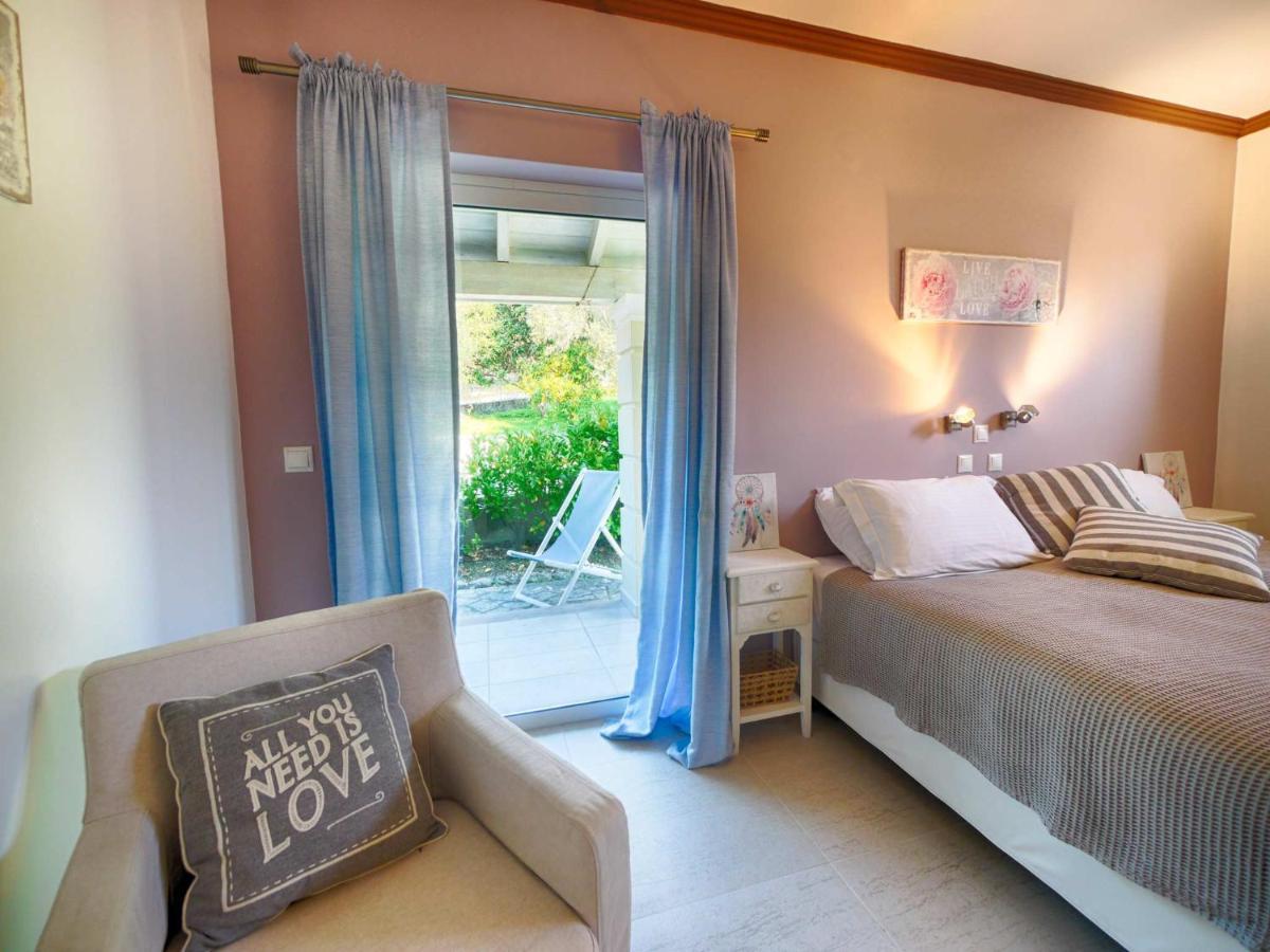 Villa Afionas - 3 Minutes From The Beach With Heated Eco-Pool And Sunset View 외부 사진